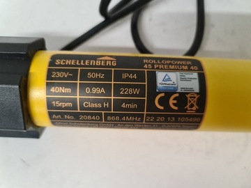 РАДИОМОТОР ДЛЯ РОЛЬСТАВНЕЙ SCHELLENBERG PREMIUM 40