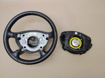 РУЛЕВОЕ КОЛЕСО + КОЖАНАЯ ПОДУШКА БЕЗОПАСНОСТИ MERCEDES E-CLASS W211 02-06 ПРЕДВАРИТЕЛЬНЫЙ ПОДЪЕМ