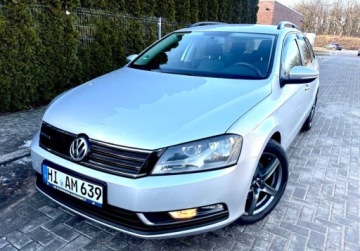 Volkswagen Passat B7 Variant 1.6 TDI CR DPF BlueMotion 105KM 2014 Volkswagen Passat KLIMA NAVI Oplacony Stan bdb ZAMIANA 1.6 Diesel, zdjęcie 2