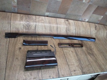 DEKOR LISTWA DESKI DREWNO AWARYJNYCH KONSOLI AUDI A4 B5 94-01r. LIFT FL