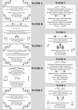 Prezent na Chrzest Święty Komunie Roczek Biblia