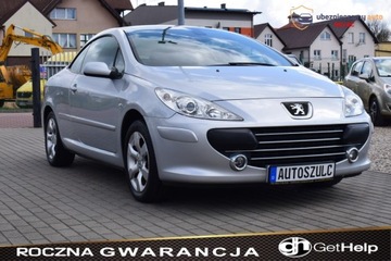 Peugeot 307 II Cabrio 2.0 16V 140KM 2006 Peugeot 307 CC 2.0 Benzyna, Cabrio, Sprowadzon...