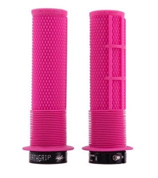 DMR Bikes Chwyty Deathgrip z kołnierzem Thick Pink