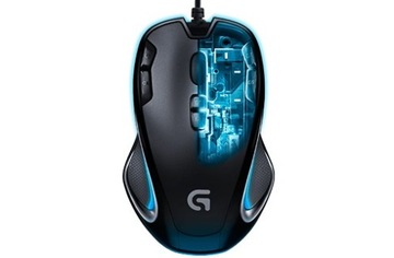 Мышь Logitech 910-004345 2500 DPI черная