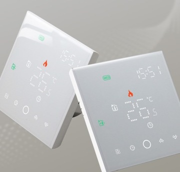 Inteligentny Termostat Obciążalny 16A Biały TRZ053 Seria PS ZigBee TUYA