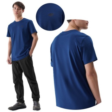 T-SHIRT MĘSKI 4F KOSZULKA BAWEŁNIANA SPORTOWA L TTSHM2256 SS25
