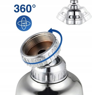 АЭРЛАТОР ДЛЯ КУХОННОГО СМЕНА, УДЛИНИТЕЛЬ Трехфункциональный MAX хром