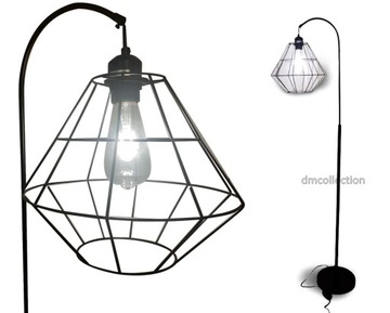 Lampa podłogowa loft Industrialna E27 stojąca