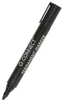 Marker permanentny okrągły 1 5-3mm czarny pisak
