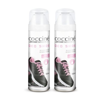 2x COCCINE DEZODORANT ODŚWIEŻACZ DO BUTÓW DWUKIERUNKOWY 150ML DAMSKI