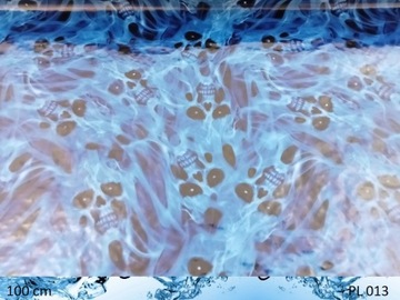 Гидрографическая гидрографическая фольга PL 013 / 100см