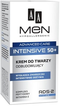 AA Men Advanced Care Интенсивный крем для лица 50+