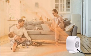 ПОРТАТИВНЫЙ ЭЛЕКТРИЧЕСКИЙ НАГРЕВАТЕЛЬ ВЕНТИЛЯТОР 1200ВТ