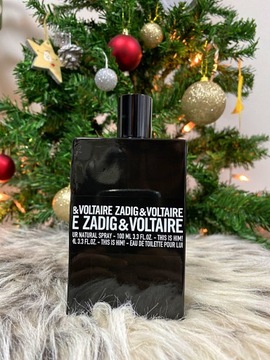ZADIG & VOLTAIRE THIS IS HIM БУТЫЛКА 100 МЛ EDT + КРЫШКА
