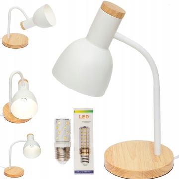 СВЕТОДИОДНАЯ НОЧНАЯ НАСТОЛЬНАЯ ЛАМПА ДЛЯ ШКОЛЬНИКОВ ДЛЯ СПАЛЬНИ 46 СМ