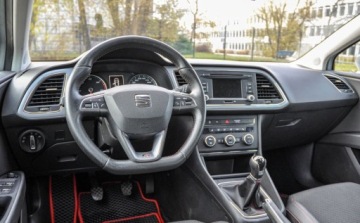 Seat Leon III ST 2.0 TDI CR 150KM 2014 Seat Leon 2,0TDI Salon PL 2014 r. 2.0 Diesel 150KM, zdjęcie 8