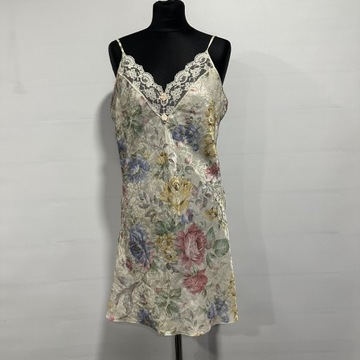 TIFFANY’S CLOSET Tunika Halka do Spania Kwiaty M