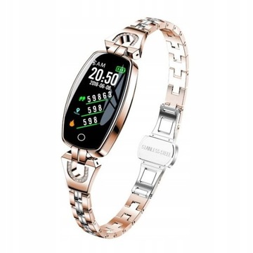 SMARTBAND H8 SMARTWATCH ZEGAREK DAMSKI BRANSOLETA