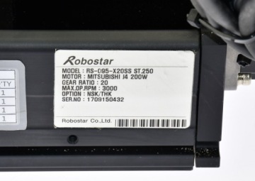 RS-095-X20SS ST.250 Линейный привод Robostar HG-KR23