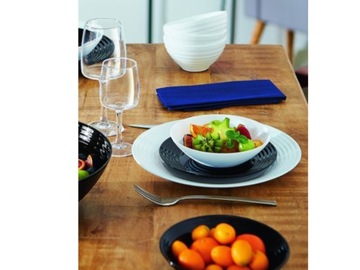 Тарелка десертная 19 см черная HARENA LUMINARC