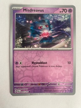 Paldea Evolved reverse 087/193 Misdreavus