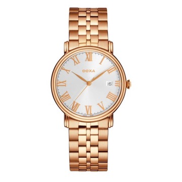 Klasyczny zegarek Doxa Royal Sapphire 222.90.022.17 +GRAWER