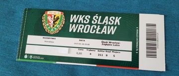 bilet Śląsk Wroclaw - Zagłębie Lubin