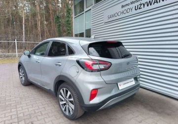 Ford Puma II Crossover 1.0 EcoBoost mHEV 125KM 2022 Ford Puma 125KM mHEV Automat TitaniumX SalonPL SerwisASO FV23 P.Zima Gwara, zdjęcie 4