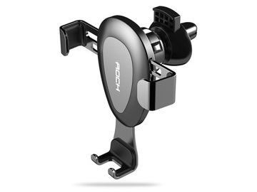 ROCK GRAWITACYJNY UCHWYT SAMOCHODOWY NA KRATKĘ NAWIEWU DO SAMOCHODU AUTA