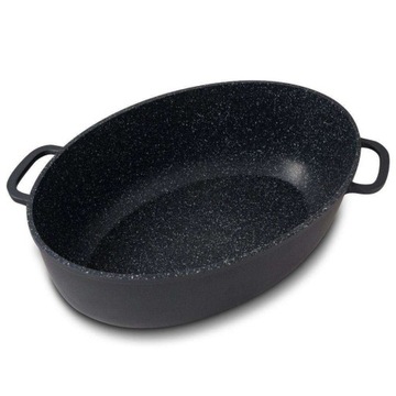 FUNTZIO гранитная жаровня, жаровня для гуся для запекания мяса, 38 см, 8 л