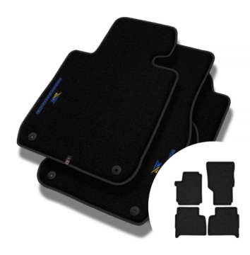 Velurové koberce Performance pro Volkswagen Amarok 2010-2016