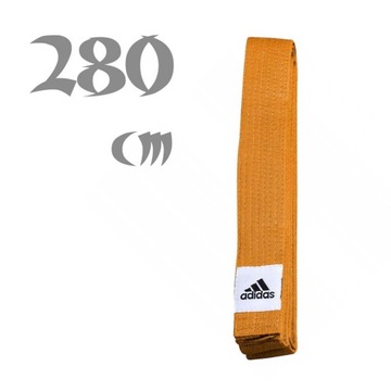 Ремни, Adidas Judo Belt 280 см Оранжевый