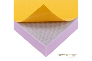 Panel DECOR SAMOPRZYLEPNY akustyczny 25x75 gr. 7cm KLOCEK dekorowany atesty