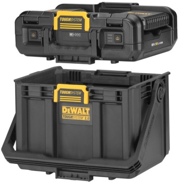Светодиодная строительная лампа DeWALT 4000 лм DWST08061-1 + системный блок