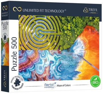 TREFL Puzzle 500 ELEM UFT Maze of Colors 37460