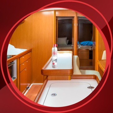 БИООГНЕТУШИТЕЛЬ ДЛЯ ЛОДОК, ЯХТ iBlockFIRE ТУШАЩИЙ РАСПЫЛЕНИЕ A B C F E