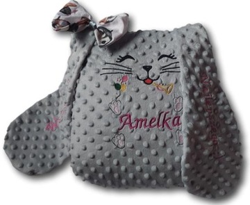 królik bunny prezent na urodziny życzenia imię maskotka przytulanka haft