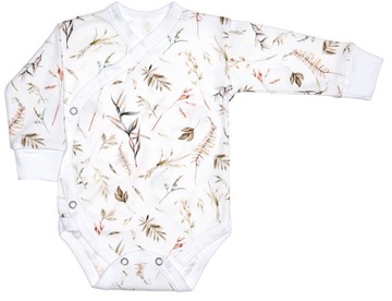Body kopertowe długi rękaw 56 nb white