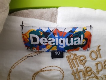 DESIGUAL-SUPER PŁASZCZYK 40