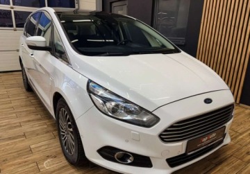 Ford S-Max II Van 2.0 EcoBlue 150KM 2019 Ford S-Max II 2.0 TDCI 150KM navi GWARANCJA bezwypadkowy NOWA SKRZYNIA, zdjęcie 3