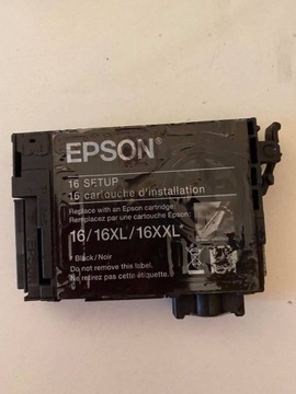 EPSON WKŁAD TUSZ 16 XXL SETUP BLACK ORYGINAŁ PUSTY