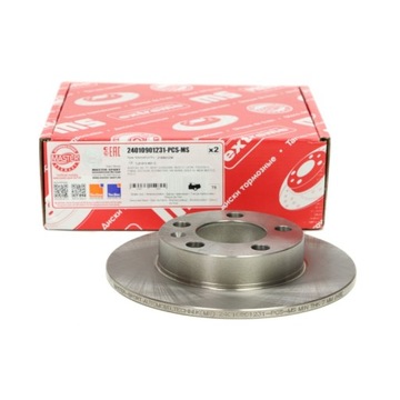 ЗАДНИЕ ДИСКИ + КОЛОДКИ SKODA FABIA I