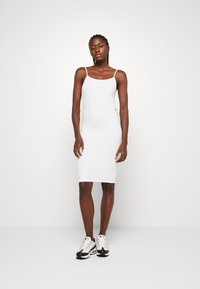 Sukienka na ramiączkach, biała Calvin Klein Jeans M