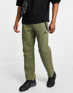 NIKE DRESOWE SPODNIE KHAKI LOGO (S)