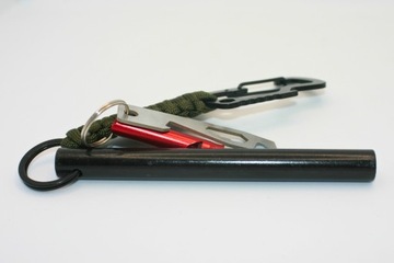 Поводок паракордовый Fire Starter xxl со свистком 12х1,7см