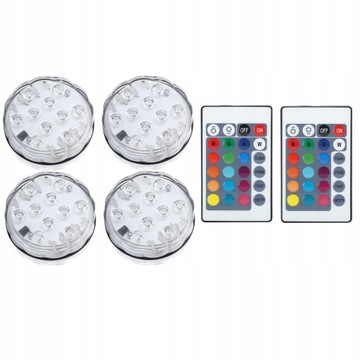 ВОДОНЕПРОНИЦАЕМАЯ ПОДСТАВКА ДЛЯ СВЕТОДИОДНОЙ ЛАМПЫ RGB + ПУЛЬТ ДИСТАНЦИОННОГО УПРАВЛЕНИЯ