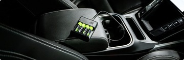 ЗАРЯДНОЕ УСТРОЙСТВО ДЛЯ ЗЕЛЕНЫХ АККУМУЛЯТОРОВ AAA AA R6 R3 NiMH АККУМУЛЯТОРЫ