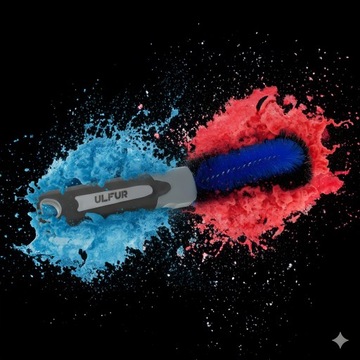 ULFUR RimRage Wygodna Szczotka do Mycia Felg i Kołpaków 28cm UF15132