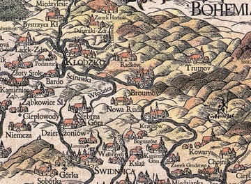 Карта плакатов Силезии Мартина Хелвига 82x67 см Польша