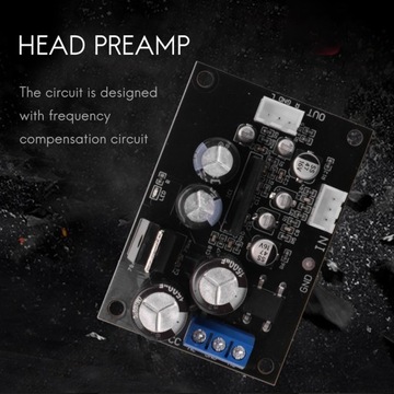 Плата предусилителя проигрывателя MM Предусилитель MC